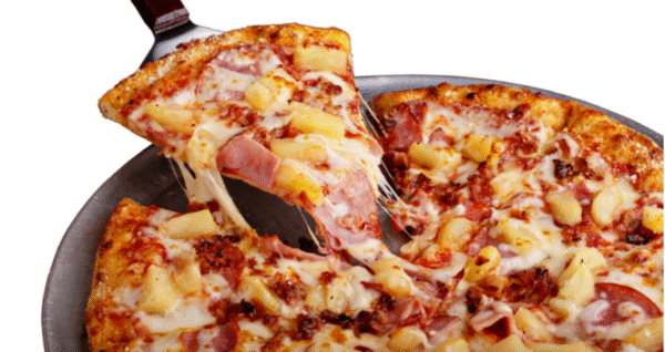 HAWAIIAN pizza Double cheese, ham & pineapple